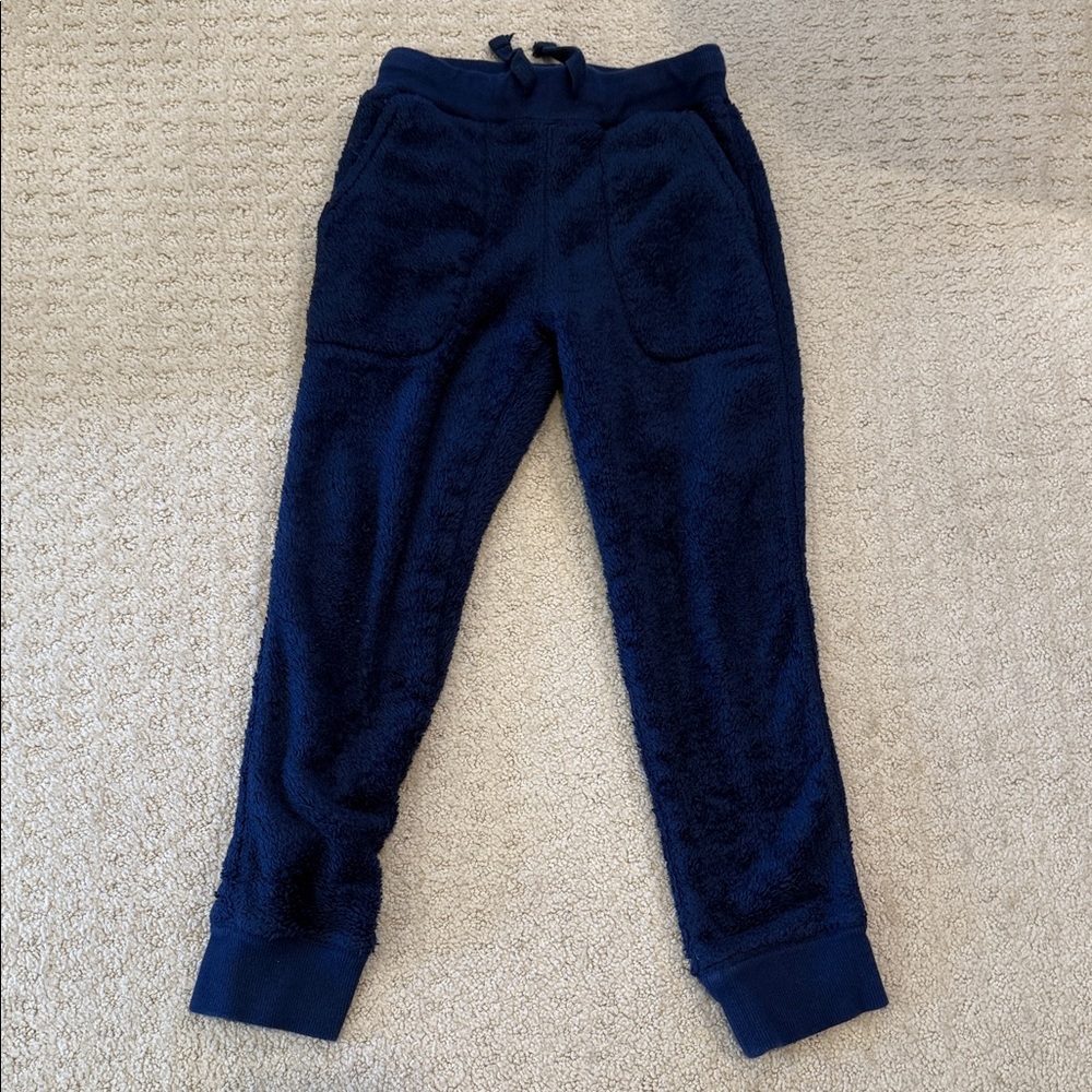 Cozy Kids' Navy Fleece Pants